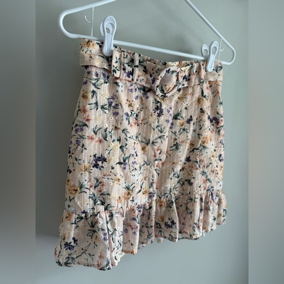 Lovers and Friends Jill Mini Skirt - Peach Ditsy Floral - Size Small - NWT - Picture 12 of 15
